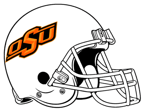 Oklahoma State Cowboys 2001-Pres Helmet Logo diy iron on heat transfer